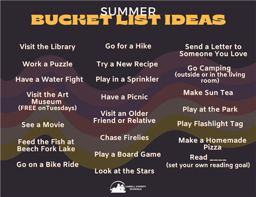Bucket List Ideas